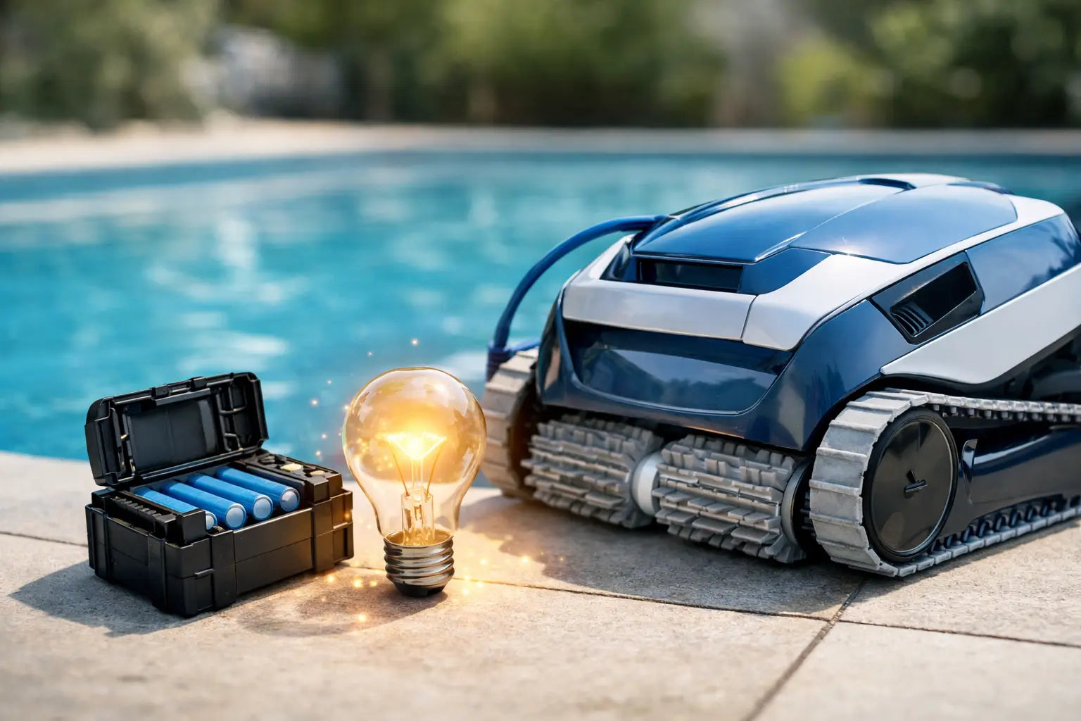 Innovation batterie robot piscine: ce qui change