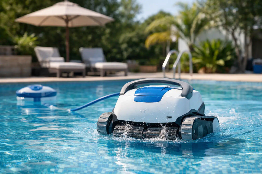 Nettoyage automatique de piscine sans tracas