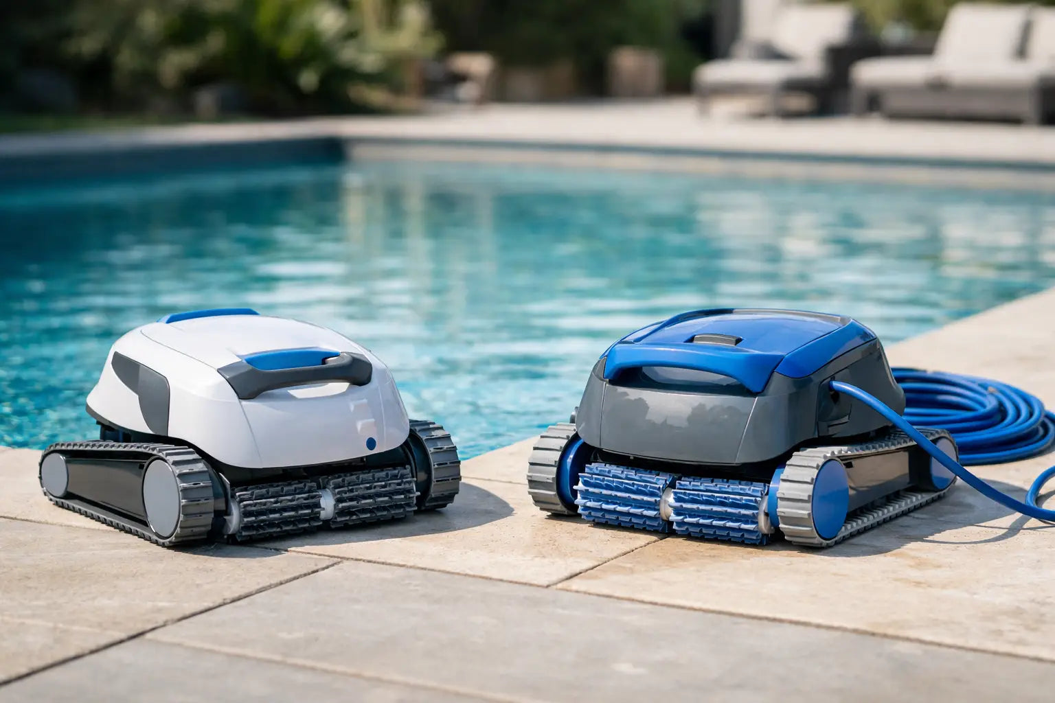 Robot piscine batterie ou câble : lequel choisir ?