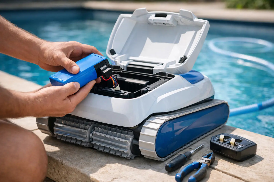 Entretenir batterie robot piscine sans erreur